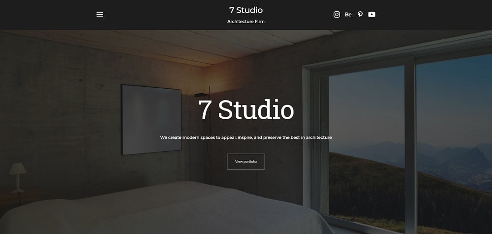 7 Studio Architecture Firm Ai Website Builder