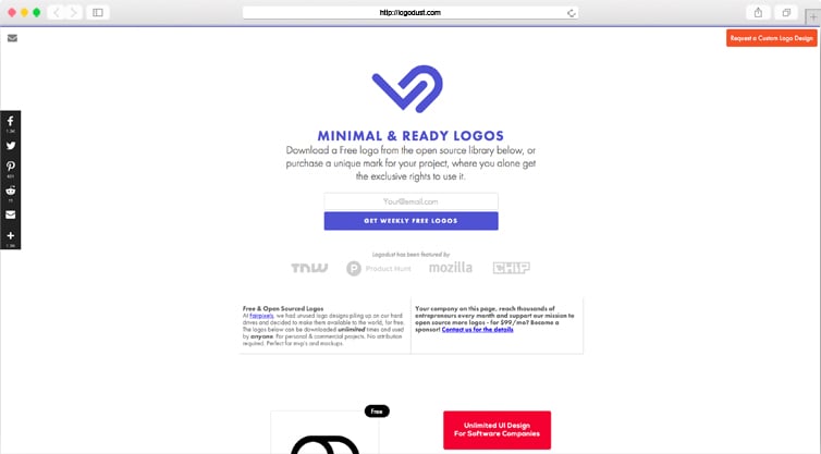 Logo Dust | Logo Designs for Your Startup