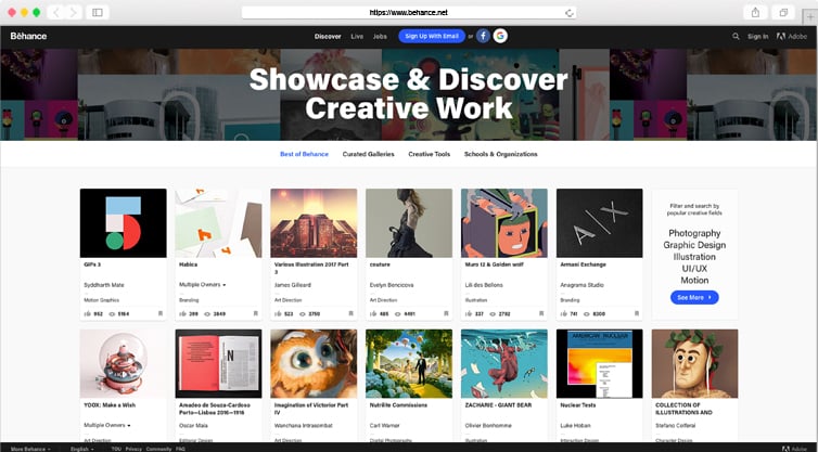 Behance | Show and Discover Creative Works