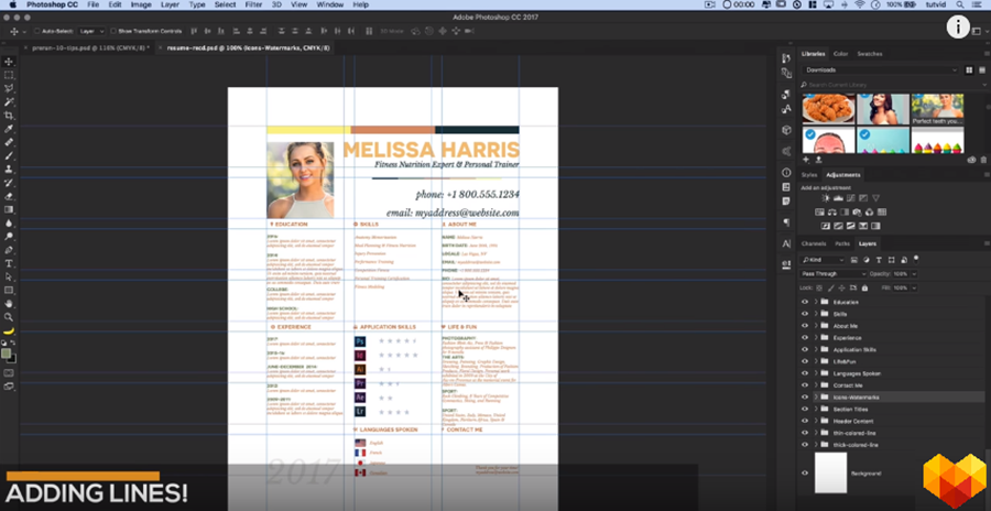  The Ultimate Guide To Creating a Photoshop Resume Of Your Dreams 