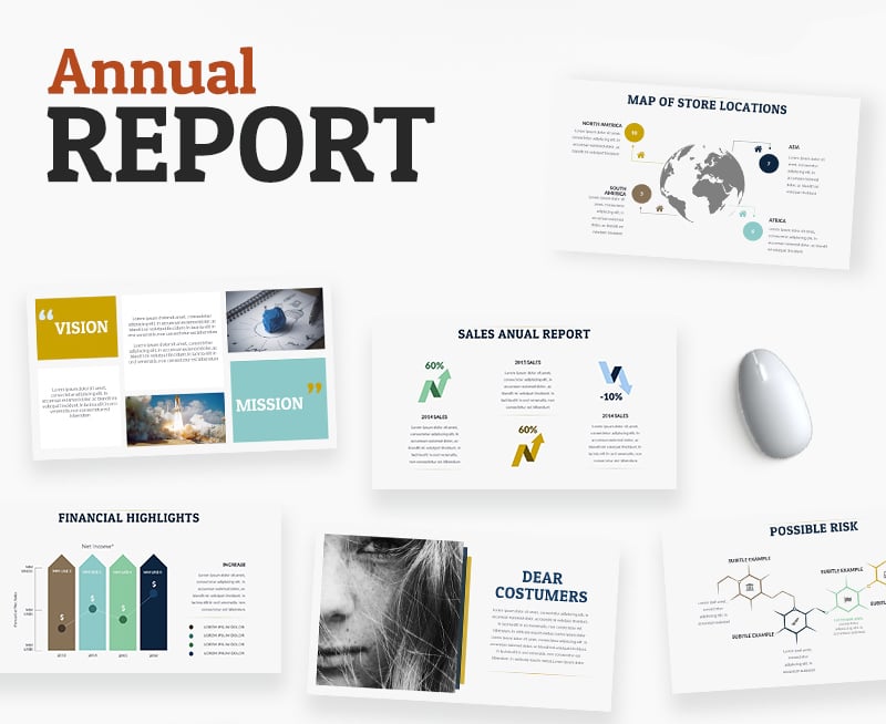 Annual Report Presentation Templates