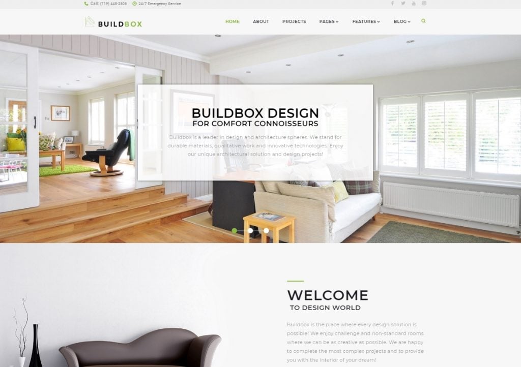 Buildbox - Architecture Agency WordPress Theme