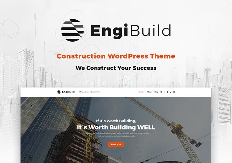  Construction WordPress Theme