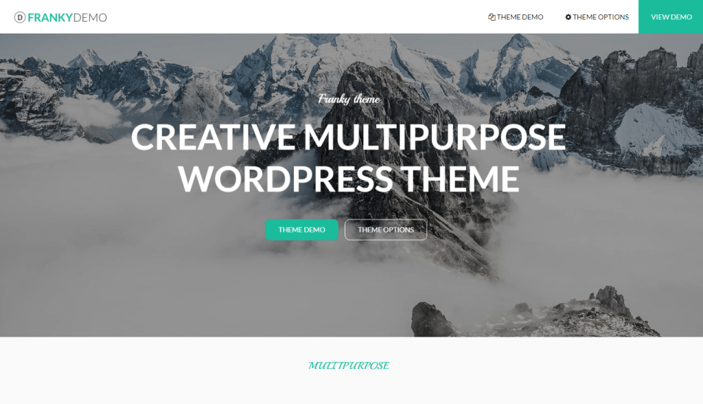 Franky Multipurpose WordPress Theme