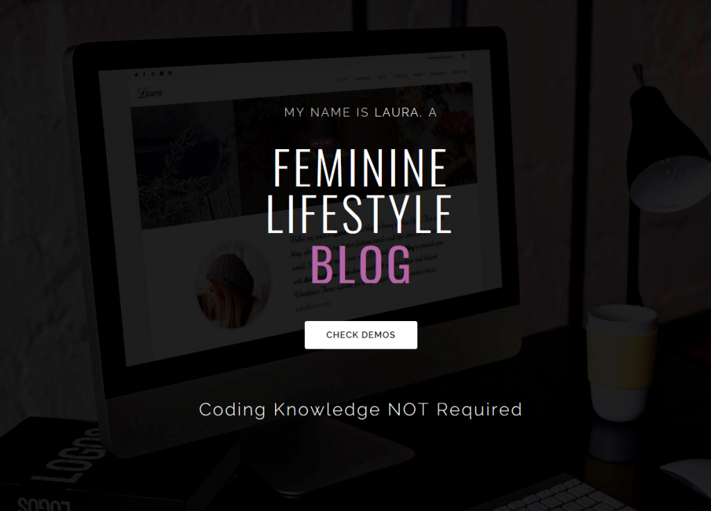 Laura - A Feminine Blog WordPress Theme