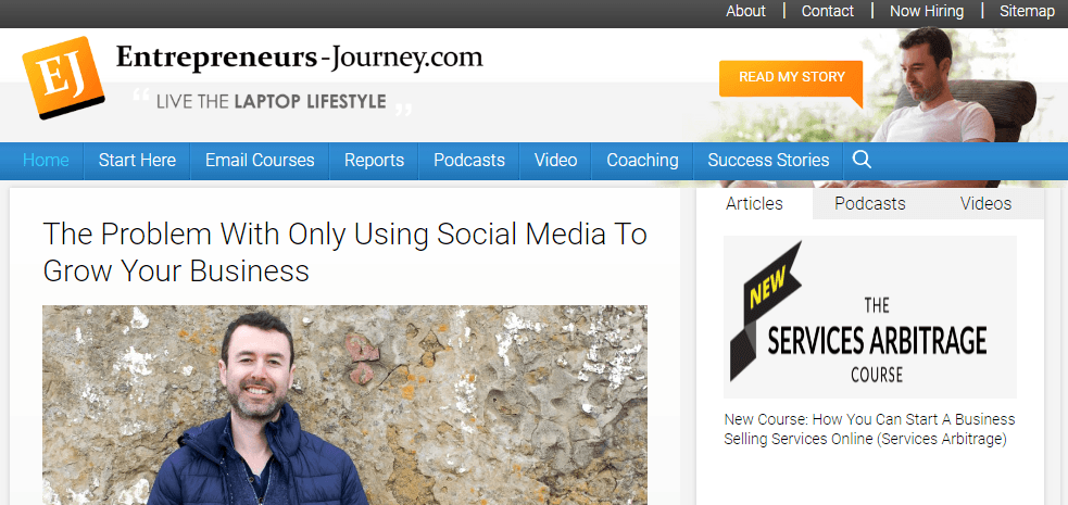 Entrepreneurs-Journey.com - Yaro Starak