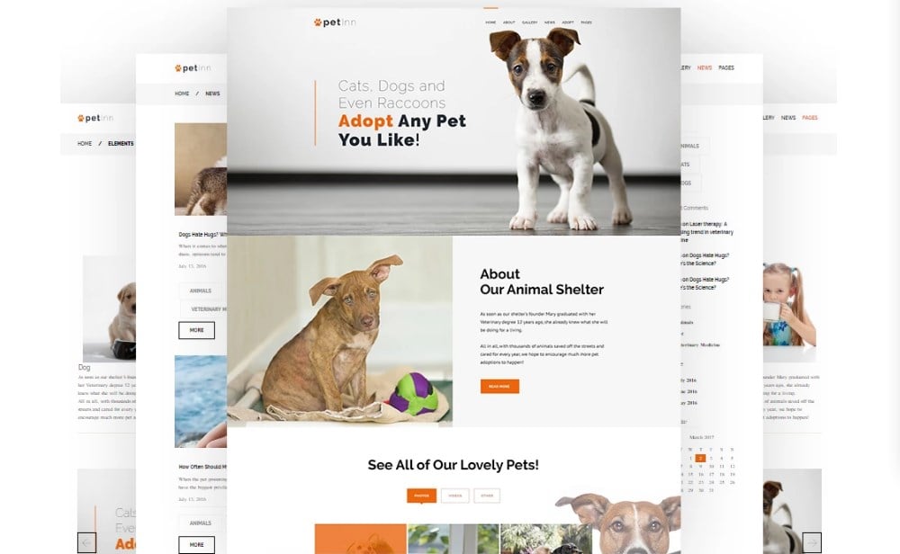 Free WordPress Theme for Your Pet Animals Website - PetInn Animal Shelter