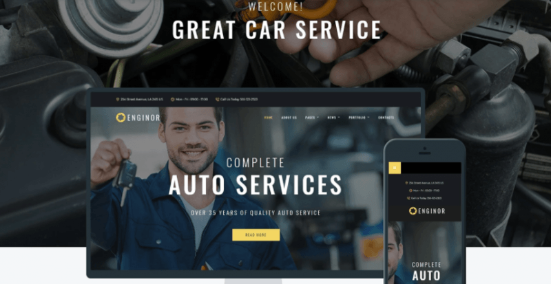 80 Top-Trending Car Dealer and Automotive WordPress Themes 2023