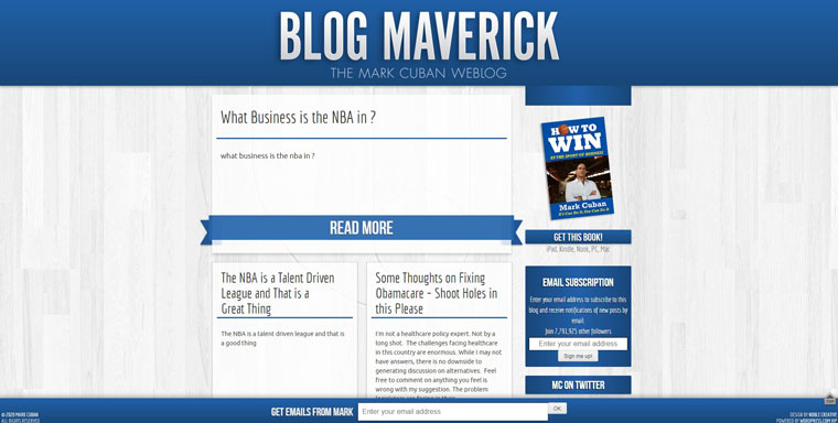 Blog Maverick.