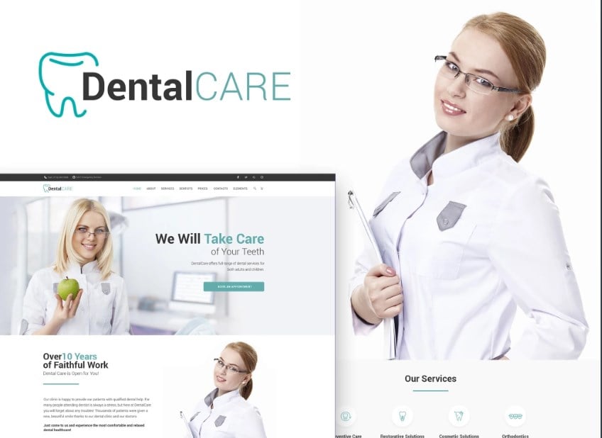 Dentist WordPress Themes