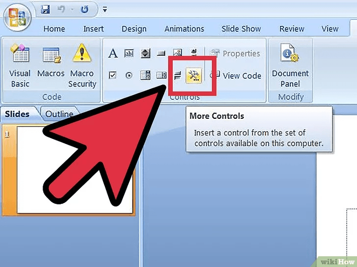 how to upload a youtube video in powerpoint 2003