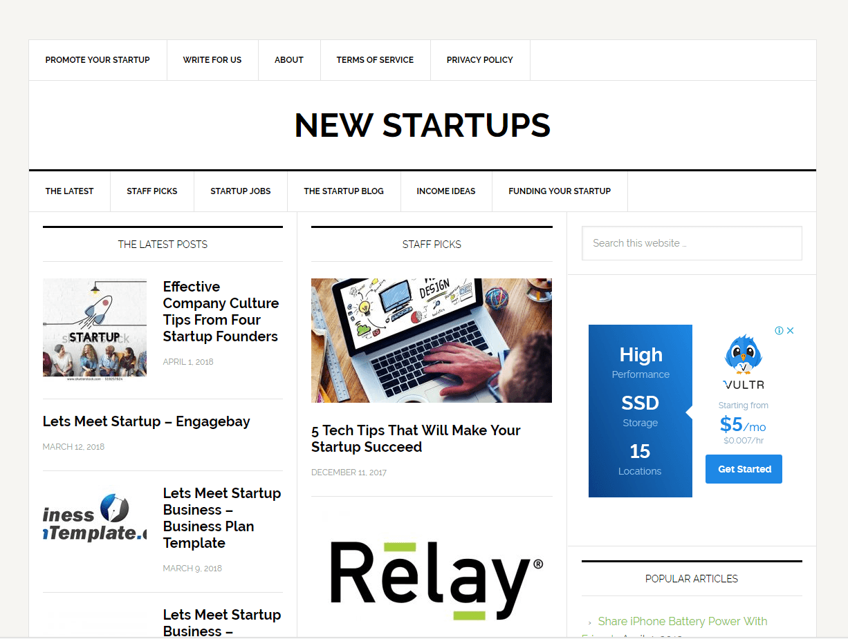 new-startups