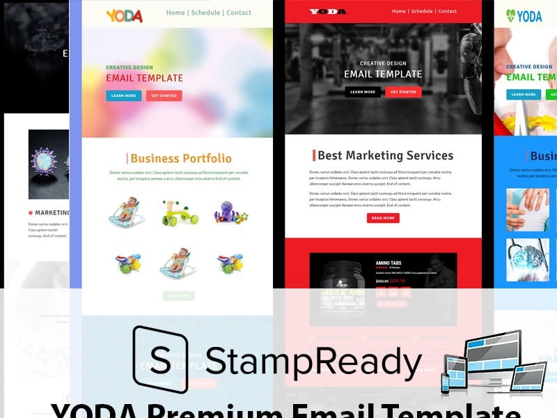 Yoda Email Creator for Stampready Newsletter Template