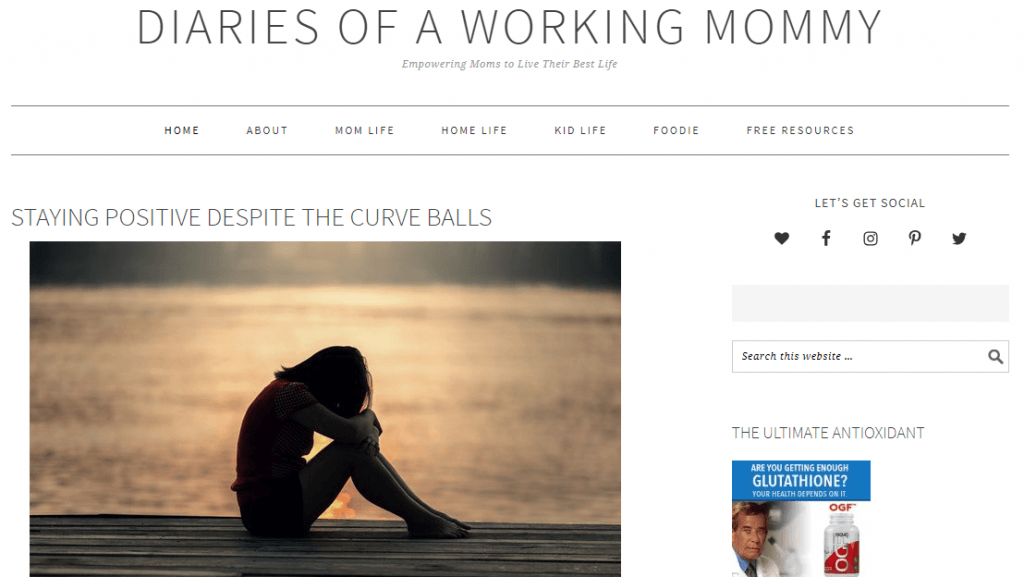 Diaries Of A Working Mommy