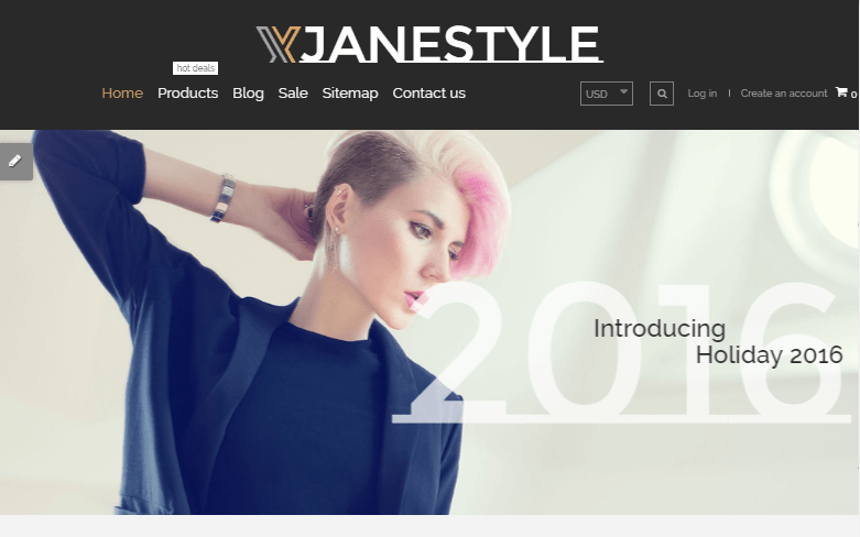 JaneStyle Shopify Theme