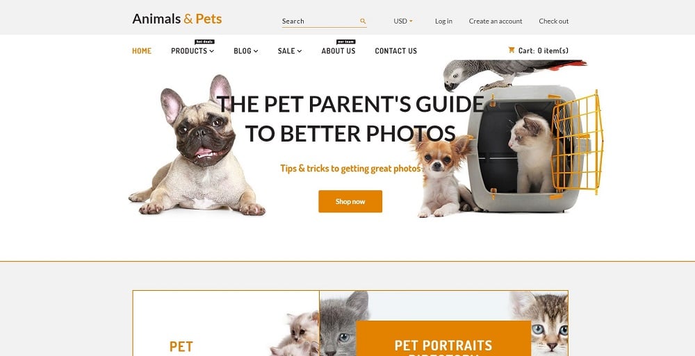 Animals Pets Shopify Theme