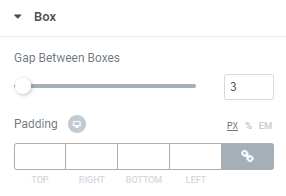 box style tab