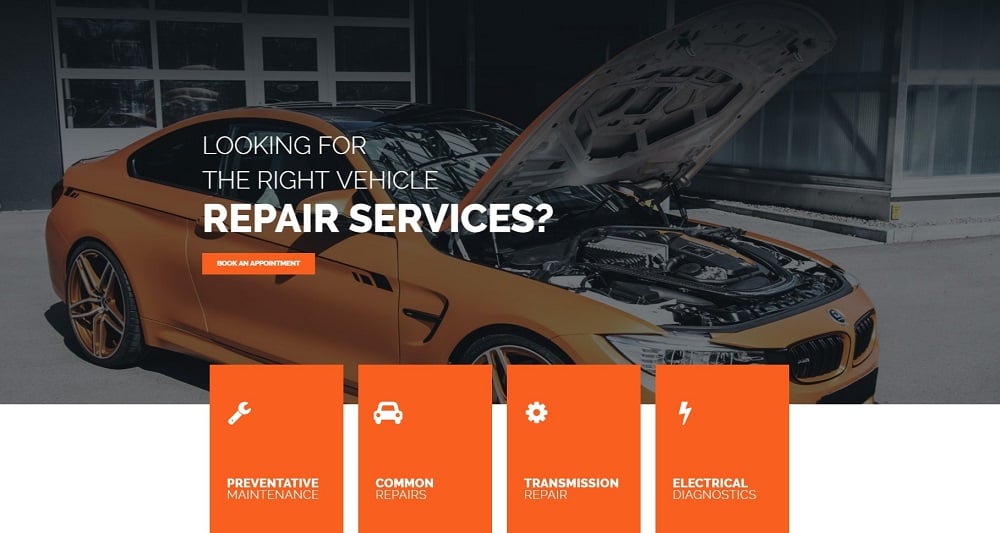 Engirem - Car Repair Pro Elementor Template
