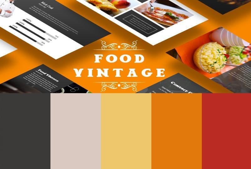 Food Vintage PowerPoint Template