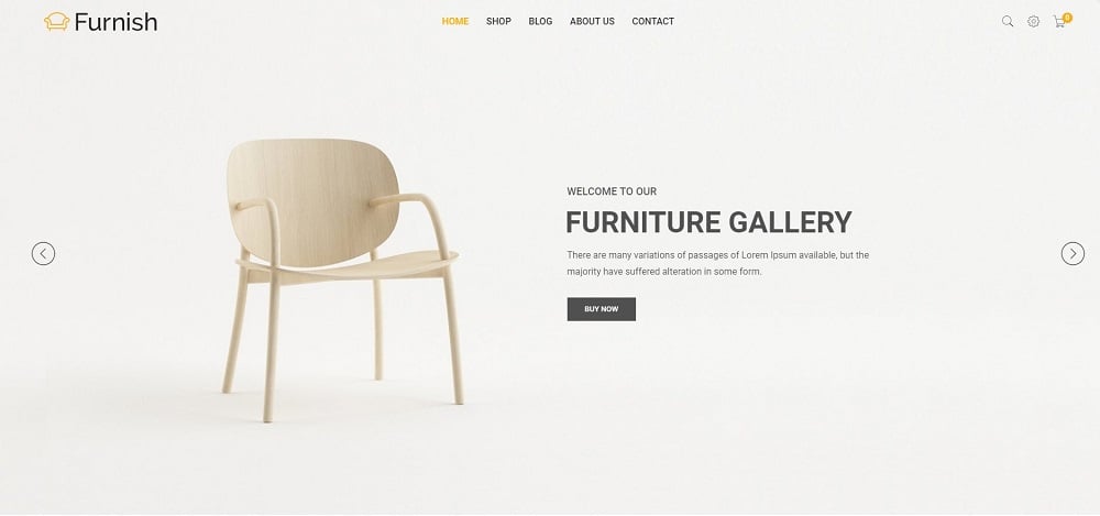Furnish - Minimal eCommerce Furniture Shopify Theme