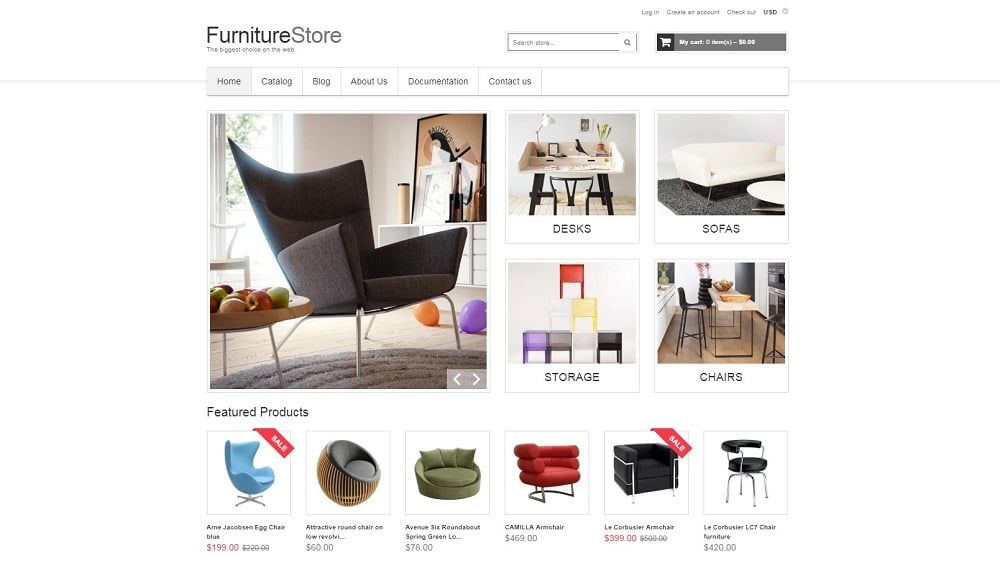 Furniture Responsive Shopify Theme