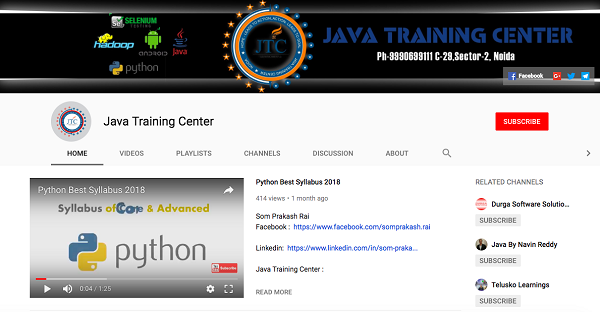 Java Training Center