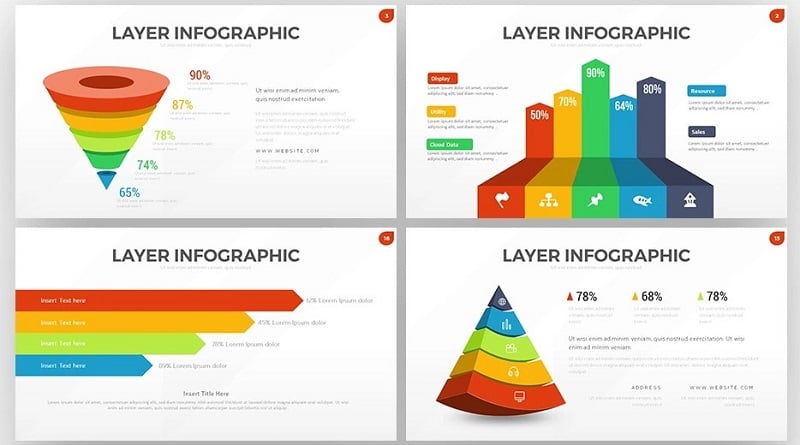 Layer Infographic PowerPoint Template