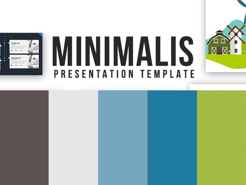 Minimalis Powerpoint Template