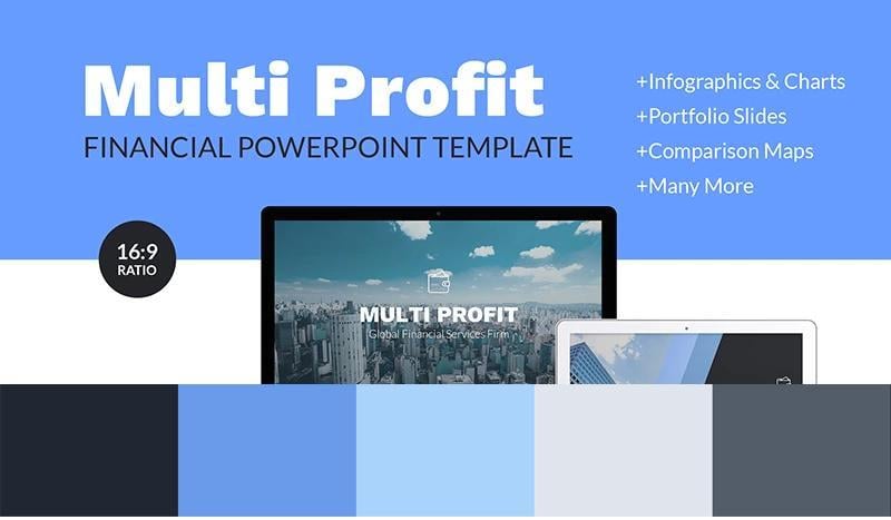 Multi Profit Financial Company Presentation PPT PowerPoint Template