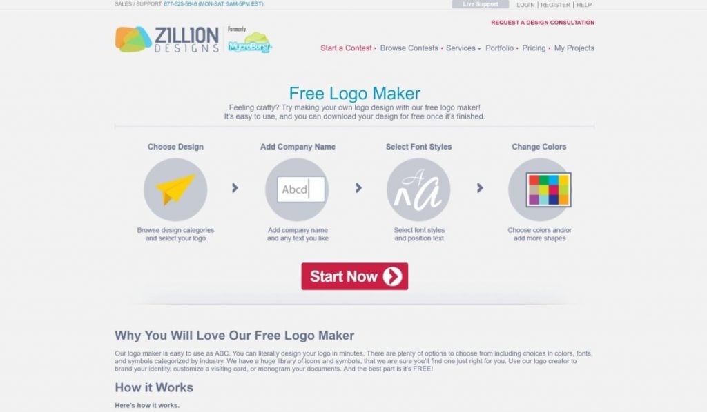 Zillion Designs Free Logo Design Software
