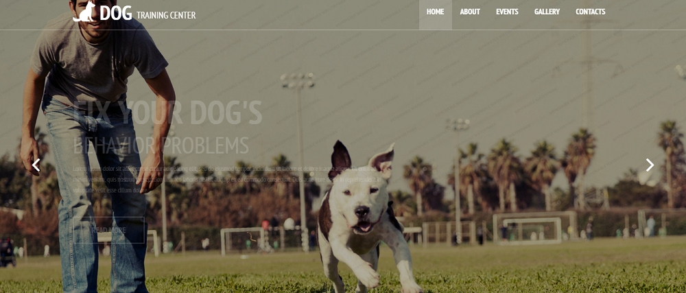 Kennel Club Website Template