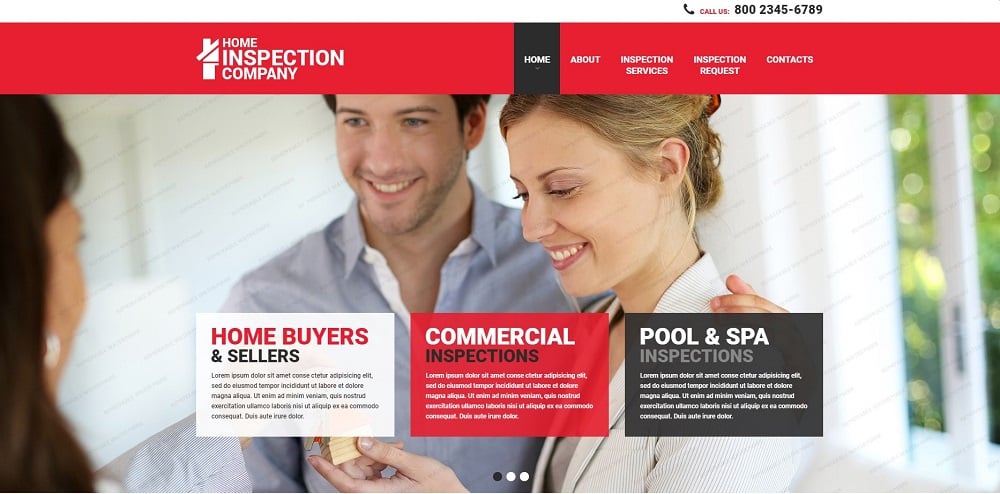Mortgage Responsive Website Template