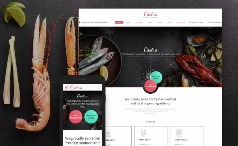 50 Best Food Website Templates That Satisfy All Food Lovers 2025