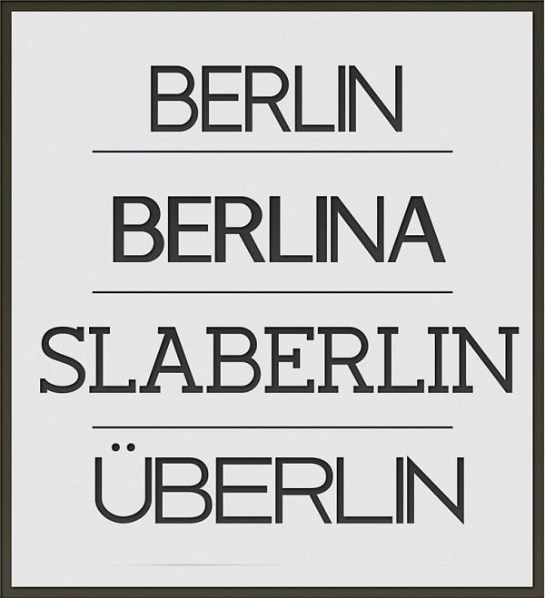 berlin font