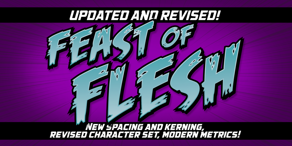 Feast of Flesh BB Font Family