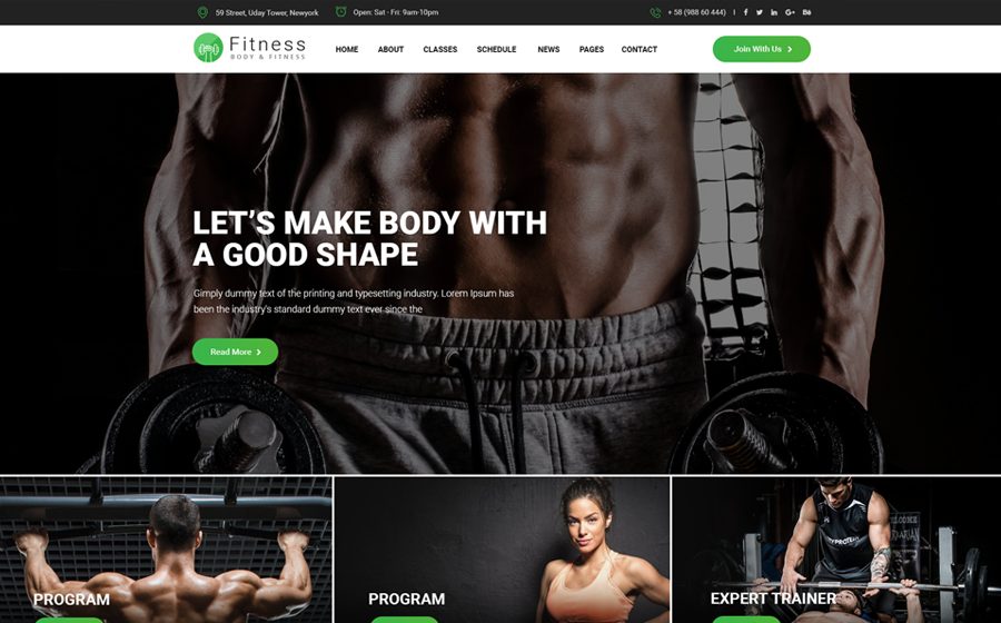 fitness-gym-fitness-website-template