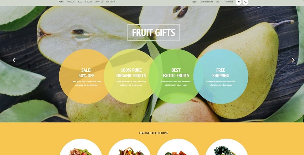 Fruit Shop Shopify Theme