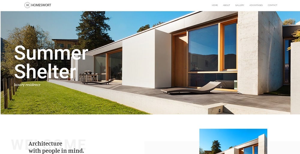 Homeswort - Luxury Real Estate Elementor WordPress Theme
