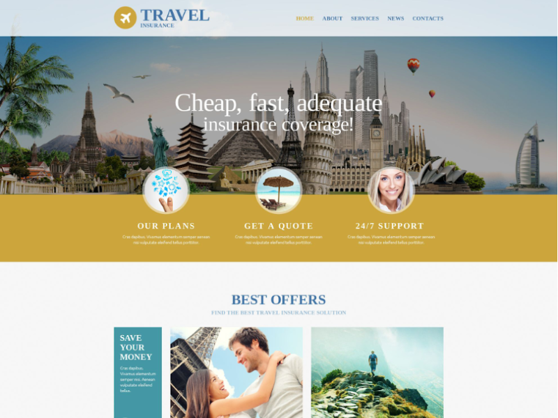 Travelling Website