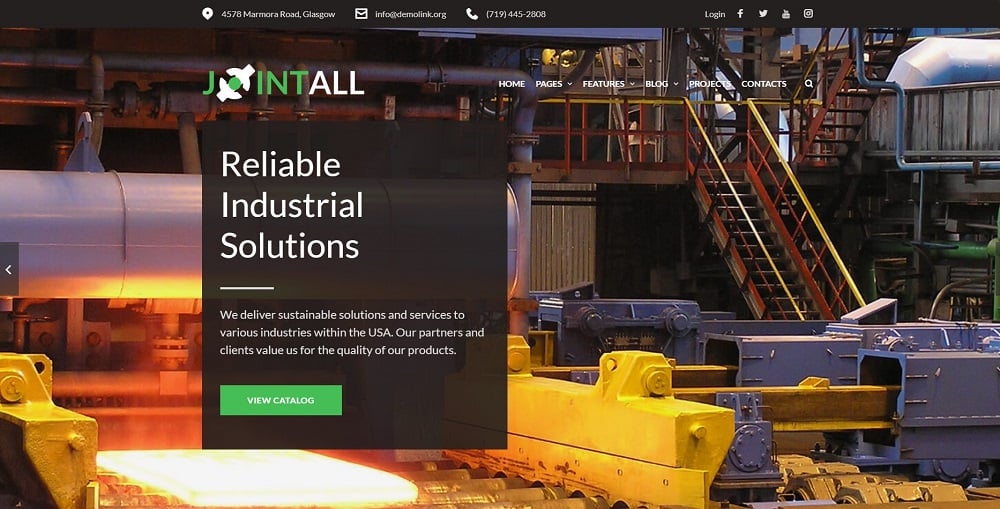 Jointall - Construction Company Elementor WordPress Theme