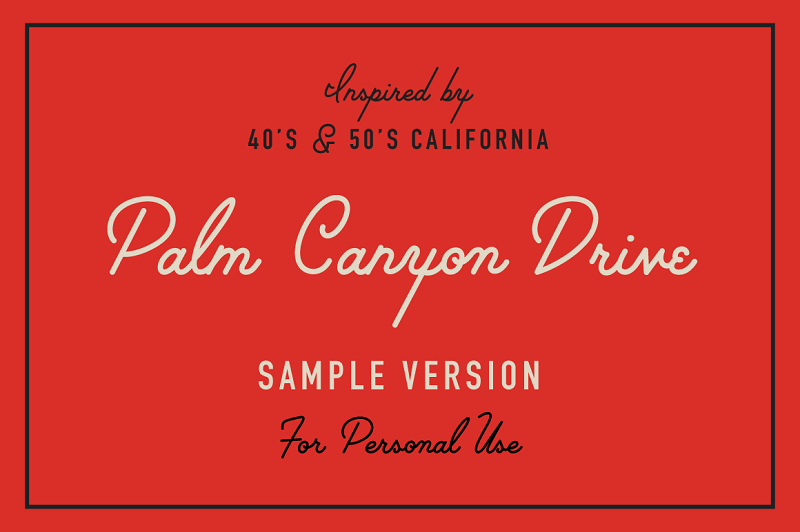 palm canyon drive