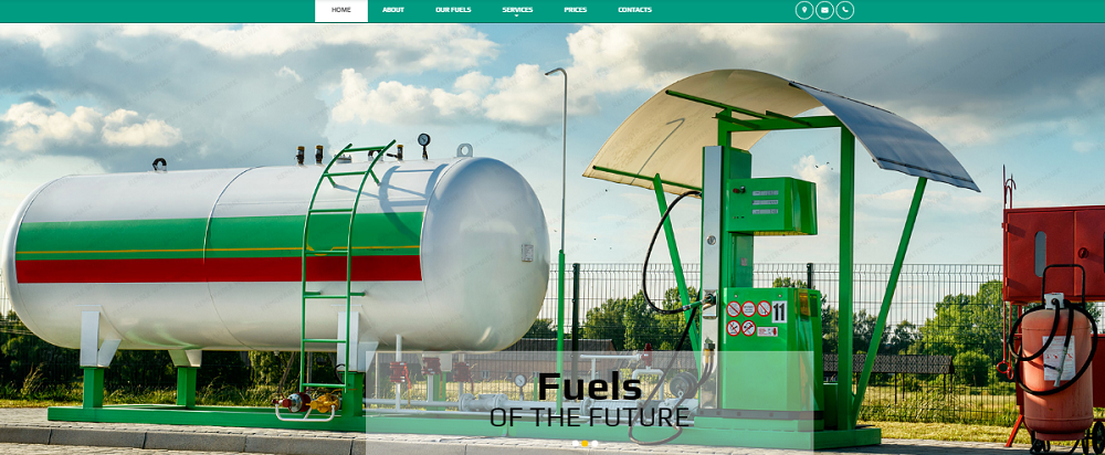 Parsons Fuel Website Template