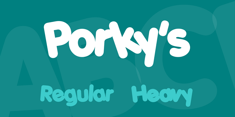 porkys font