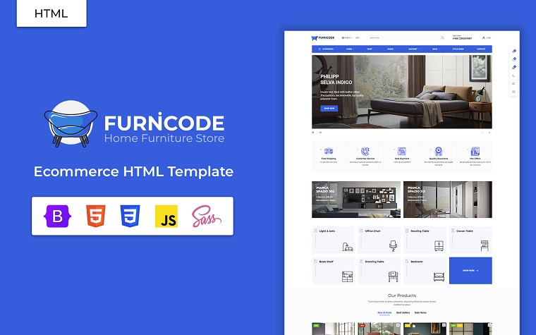 FurniCode - Fresh eCommerce Layout.