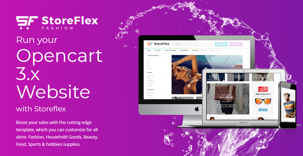 StoreFlex - Responsive Multipurpose OpenCart Template + RTL