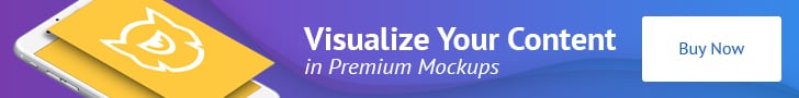 premium mockups banner
