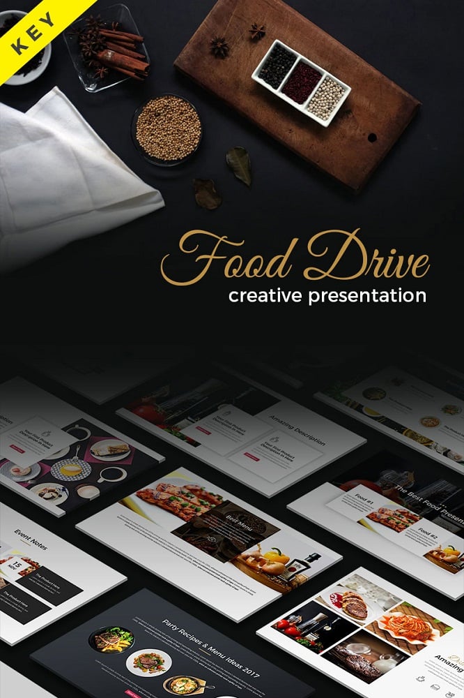Food Drive - Keynote Template