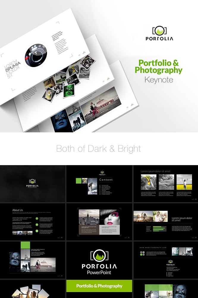 Portfolio & Product Showcase Presentation Keynote Template