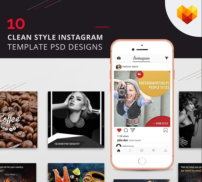 10 Clean Style Instagram Pictures Social Media