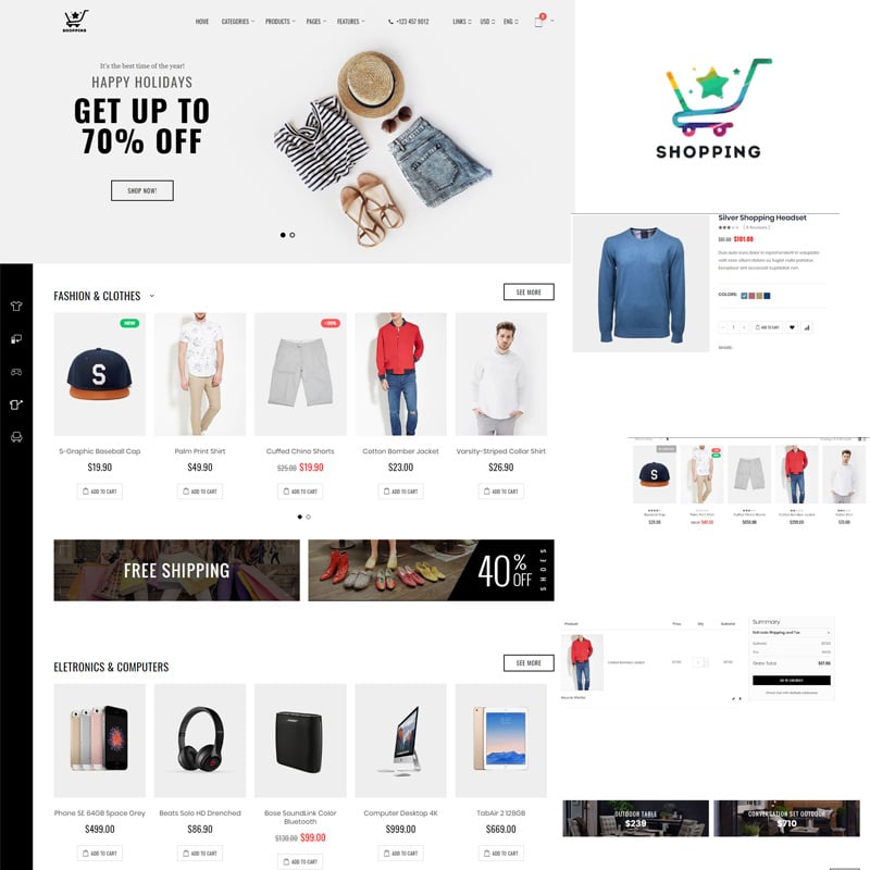 Bootstrap eCommerce Website Template